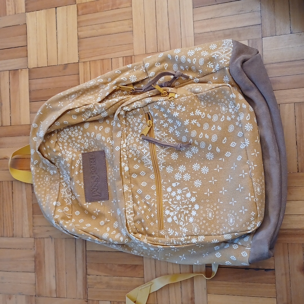 Jansport flower backpack